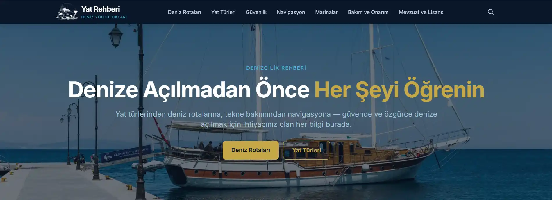Yat Rehberi - Türkiye Yat ve Tekne Rehberi Platformu